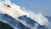 강원 인제 산불, 진화율 98% 돌파