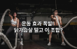 운동 효과 높이는 5월 추천 식단 , 식재료 궁합